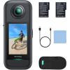 imageAKASO 360 Weatherproof 360 Action Camera  57K 360 Video with 12quot 48MP Sensors 72MP 360 Photo 360SuperSmooth 229quot Touchscreen Invisible Selfie Stick Effect 360 Horizon Lock AI Tracking