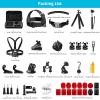 imageAKASO 60 in 1 Action Camera Accessories Kit Compatible with EK7000EK7000 ProBrave 4Brave 4 proBrave 7 LEBrave 7Brave 8V50XV50 ProV50 EliteGoPro Hero 11 10 9 8 7 DJIApexcam Action Cameras