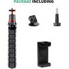 imageAKASO Action Camera Accessories Kit Compatible with AKASO Action Camera EK7000Brave 4Brave 7 LEBrave 7Brave 8V50XGoPro Hero121110 98 MaxDJI Osmo Action Flexible Selfie Stick TripodFlexible Selfie Stick Tripod