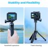 imageAKASO Action Camera Accessories Kit Compatible with AKASO Action Camera EK7000Brave 4Brave 7 LEBrave 7Brave 8V50XGoPro Hero121110 98 MaxDJI Osmo Action Flexible Selfie Stick Tripod26cm Selfie Stick Tripod