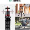 imageAKASO Action Camera Accessories Kit Compatible with AKASO Action Camera EK7000Brave 4Brave 7 LEBrave 7Brave 8V50XGoPro Hero121110 98 MaxDJI Osmo Action Flexible Selfie Stick TripodFlexible Selfie Stick Tripod