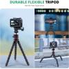 imageAKASO Action Camera Accessories Kit Compatible with AKASO Action Camera EK7000Brave 4Brave 7 LEBrave 7Brave 8V50XGoPro Hero121110 98 MaxDJI Osmo Action Flexible Selfie Stick TripodFlexible Selfie Stick Tripod