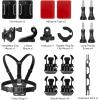 imageAKASO Action Camera Bike Kit Compatible for EK7000EK7000 ProBrave 4Brave 4 ProBrave 7 LEBrave 7Brave 8V50XV50 ProV50 EliteGoPro Hero 11 10 9 8 7DJIApexcam Action CameraSki Kit