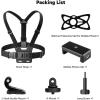imageAKASO Action Camera Bike Kit Compatible for EK7000EK7000 ProBrave 4Brave 4 ProBrave 7 LEBrave 7Brave 8V50XV50 ProV50 EliteGoPro Hero 11 10 9 8 7DJIApexcam Action CameraChest Strap Kit