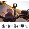 imageAKASO Action Camera Bike Kit Compatible for EK7000EK7000 ProBrave 4Brave 4 ProBrave 7 LEBrave 7Brave 8V50XV50 ProV50 EliteGoPro Hero 11 10 9 8 7DJIApexcam Action CameraMotorcycle Kit