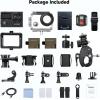 imageAKASO Brave 4 4K30fps 20MP WiFi Action Camera Ultra Hd with EIS 131ft Waterproof Camera Remote Control 5xZoom Underwater Camcorder with 2 Batteries and Bicycle Helmet Accessories Kit