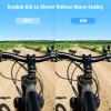 imageAKASO Brave 4 Action Camera 4K 30fps with 64GB MicroSD U3 Card Bicycle Helmet Accessories Kit Bundle 20MP Ultra HD 131FT Waterproof Underwater Camera EIS WiFi Remote Control 5X Zoom Sport CamerasStandard