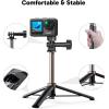 imageAKASO Brave 7 LE 4K30fps Action Camera with 64GB MicroSDXC U3 Memory Card Accessories Kit Bundle Ultra HD 131FT Waterproof Camera EIS 20 WiFi Remote Control Zoom Underwater CameraWith Selfie Stick Tripod and Carry Bag