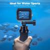 imageAKASO Brave 7 LE 4K30fps Action Camera with 64GB MicroSDXC U3 Memory Card Accessories Kit Bundle Ultra HD 131FT Waterproof Camera EIS 20 WiFi Remote Control Zoom Underwater CameraWith Floating Hand Grip and Carry Bag