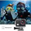 imageAKASO EK7000 Pro 4K30fps Action Camera with Touch Screen EIS 131ft Waterproof Underwater Camera Remote Control 5X Zoom with Helmet Accessories Kit StandaloneWith Selfie Stick Tripod and Carry Bag