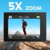 imageAKASO EK7000 Pro 4K30fps Action Camera with Touch Screen EIS 131ft Waterproof Underwater Camera Remote Control 5X Zoom with Helmet Accessories Kit StandaloneWith Floating Hand Grip and Carry Bag
