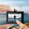 imageAKASO EK7000 Pro 4K30fps Action Camera with Touch Screen EIS 131ft Waterproof Underwater Camera Remote Control 5X Zoom with Helmet Accessories Kit StandaloneStandard