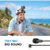 imageAKASO External Microphone Brave 7 Brave 8 Brave 6 Plus Action Camera Only TypeC Port