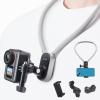imageAKASO Magnetic Neck Mount Holder Vlog Action Camera Accessories Compatible with GoPro Hero121110 9Max EK7000Brave 4DJI Osmo ActionSmart Phone with Phone Clip Vertical Adapter
