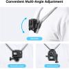 imageAKASO Magnetic Neck Mount Holder Vlog Action Camera Accessories Compatible with GoPro Hero121110 9Max EK7000Brave 4DJI Osmo ActionSmart Phone with Phone Clip Vertical Adapter