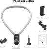 imageAKASO Magnetic Neck Mount Holder Vlog Action Camera Accessories Compatible with GoPro Hero121110 9Max EK7000Brave 4DJI Osmo ActionSmart Phone with Phone Clip Vertical Adapter
