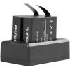 imageAKASO V50 Elite 2 x 1050mAh Rechargeable Action Camera Battery with USB Dual ChargerBrave 7 LE