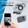 imageAKASO V50 Elite 4K60fps Touch Screen WiFi Action Camera Voice Control EIS 131 feet Waterproof Camera 8X Zoom Remote ControlWith 128GB MicroSD Card