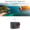 imageAKASO V50 Elite 4K60fps Touch Screen WiFi Action Camera Voice Control EIS 131 feet Waterproof Camera 8X Zoom Remote ControlWith 64GB MicroSD Card
