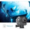 imageAKASO V50 Elite 4K60fps Touch Screen WiFi Action Camera Voice Control EIS 131 feet Waterproof Camera 8X Zoom Remote ControlWith 64GB MicroSD Card