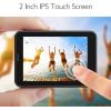 imageAKASO V50 Pro Native 4K30fps 20MP WiFi Action Camera with EIS Touch Screen 100 feet Waterproof Camera Web Camera Support External Mic Remote Control Sports Camera with Helmet Accessories Kit