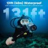 imageAKASO V50X Native 4K30fps WiFi Action Camera with EIS Touch Screen 4X Zoom 131 feet Waterproof Camera Support External Mic Remote Control with Helmet Accessories Without 64GB MicroSD CardWith Floating Hand Grip and Carry Bag