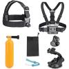 imageAKASO 7 in 1 Outdoor Sports Action Camera Accessories Mount Kit for Gopro Hero AKASO EK7000 Brave 4 CAMPARK DBPOWER Go Pro Hero 5 in Swimming Any Other Outdoor Sports
