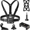 imageAKASO Action Camera Bike Kit Compatible for EK7000EK7000 ProBrave 4Brave 4 ProBrave 7 LEBrave 7Brave 8V50XV50 ProV50 EliteGoPro Hero 11 10 9 8 7DJIApexcam Action CameraChest Strap Kit