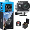 imageAKASO EK7000 4K30FPS 20MP WiFi Action Camera with EIS Ultra HD 131FT Waterproof Underwater Camera Remote Control 4X Zoom Support External Microphone BlackBlack