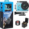 imageAKASO EK7000 4K30FPS 20MP WiFi Action Camera with EIS Ultra HD 131FT Waterproof Underwater Camera Remote Control 4X Zoom Support External Microphone BlackBlue