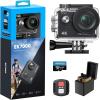 imageAKASO EK7000 4K30fps Action Camera with 64GB MicroSDXC U3 Memory Card 131ft Waterproof Camera with EIS 4X Zoom Remote Control Ultra HD 20MP Underwater Camera with Accessories Kit