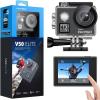 imageAKASO V50 Elite 4K60fps Touch Screen WiFi Action Camera Voice Control EIS 131 feet Waterproof Camera 8X Zoom Remote ControlStandard