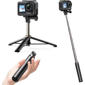 imageAKASO Action Camera Accessories Kit Compatible with AKASO Action Camera EK7000Brave 4Brave 7 LEBrave 7Brave 8V50XGoPro Hero121110 98 MaxDJI Osmo Action Flexible Selfie Stick Tripod60cm Selfie Stick Tripod
