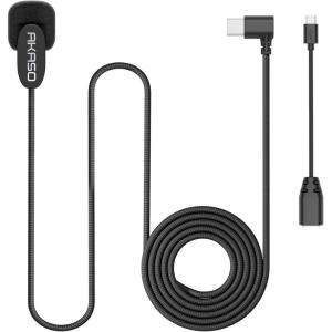 imageAKASO External Microphone EK7000 EK7000 ProBrave 4Brave 7 LEBrave 4 Pro V50X V50 Elite Action Camera Only Micro USB Port