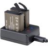 imageAKASO 2 x 1050mAh Rechargeable Action Camera Battery with USB Dual Charger for AKASO EK7000EK7000 ProBrave 4 Action Camera