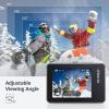 imageAKASO Brave 7 Action Camera 4K30FPS 20MP with 64GB U3 MicroSDXC Memory Card Waterproof Camera with Touch Screen IPX8 33FT EIS 20 Zoom Support External Mic Voice Control with 2X 1350mAh Batteriesbrave 7 with 256GB