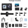 imageAKASO Brave 7 Action Camera 4K30FPS 20MP with 64GB U3 MicroSDXC Memory Card Waterproof Camera with Touch Screen IPX8 33FT EIS 20 Zoom Support External Mic Voice Control with 2X 1350mAh BatteriesWith 64GB MicroSD Card