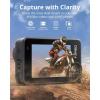 imageAKASO Brave 8 4K60FPS Action Camera 48MP Photo Touch Screen Waterproof Super Wide Angle 16x Slomo SuperSmooth Stabilization Underwater Camera with Remote Control Helmet Accessories Brave 8