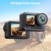 imageAKASO Brave 8 Lite Waterproof Action Camera with 4K60 Ultra HD Video 20MP Photos HDR Touch Screen SuperSmooth Stabilization 8X Slow Motion Zoom Super Wide Angle Remote Control and Accessories