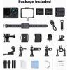 imageAKASO Brave 8 Lite Waterproof Action Camera with 4K60 Ultra HD Video 20MP Photos HDR Touch Screen SuperSmooth Stabilization 8X Slow Motion Zoom Super Wide Angle Remote Control and Accessories
